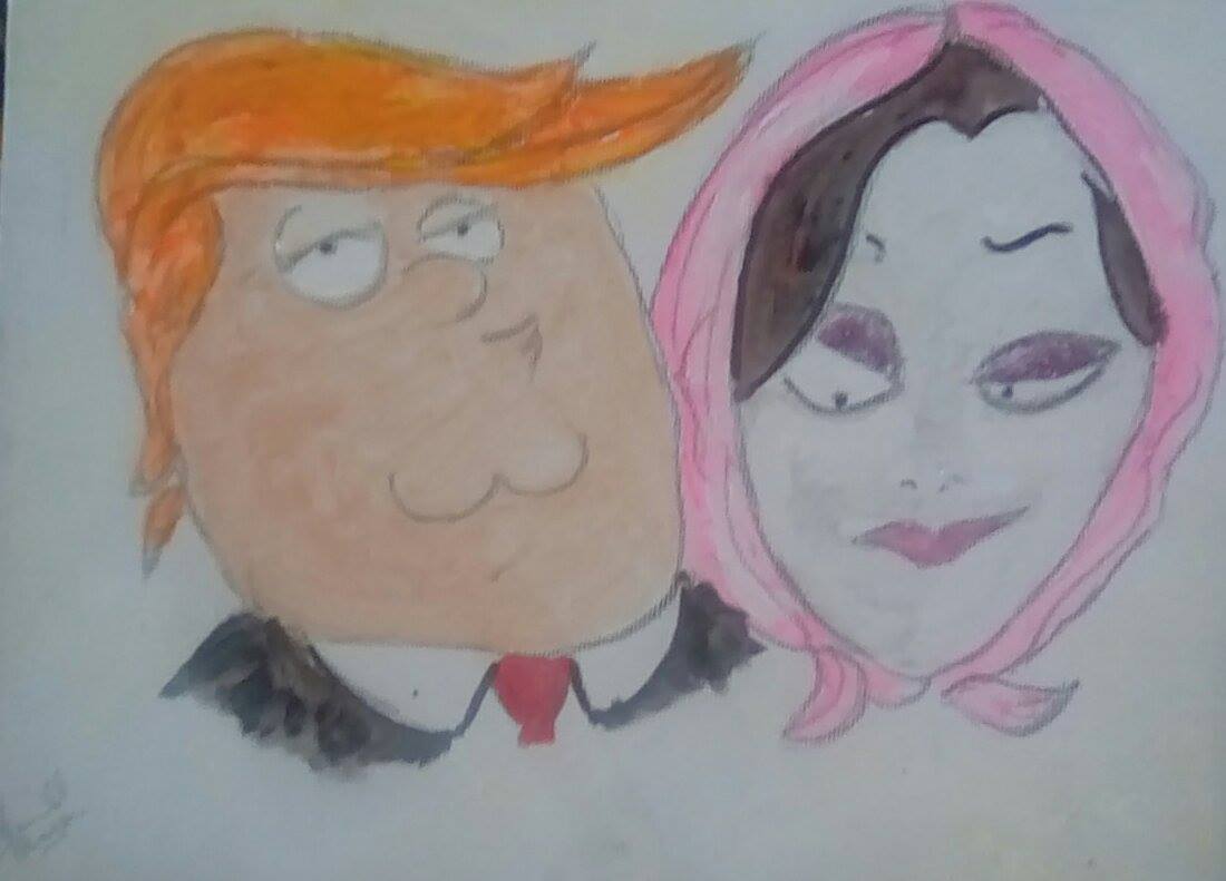The Donald and Melania