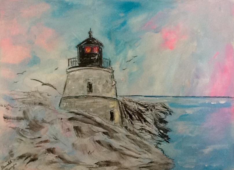 Lighthouse on Cape Merrill